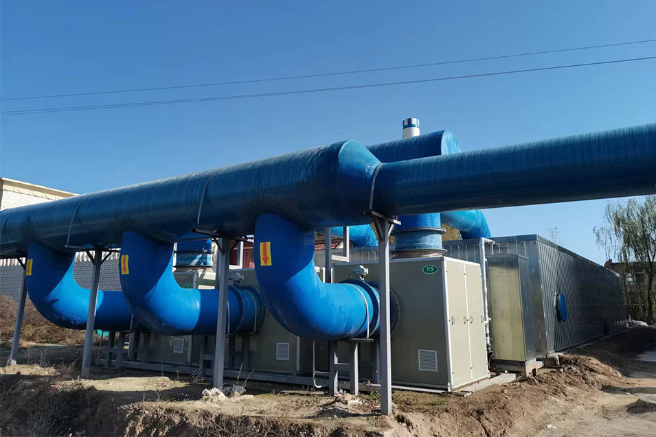 甘肅慶陽市南區污水處理廠除臭加蓋工程